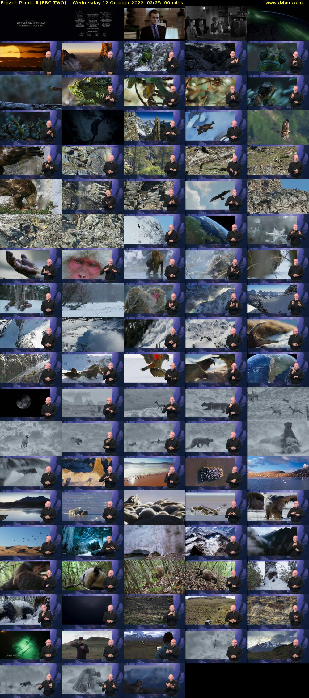 Frozen Planet II (BBC TWO) Wednesday 12 October 2022 02:25 - 03:25