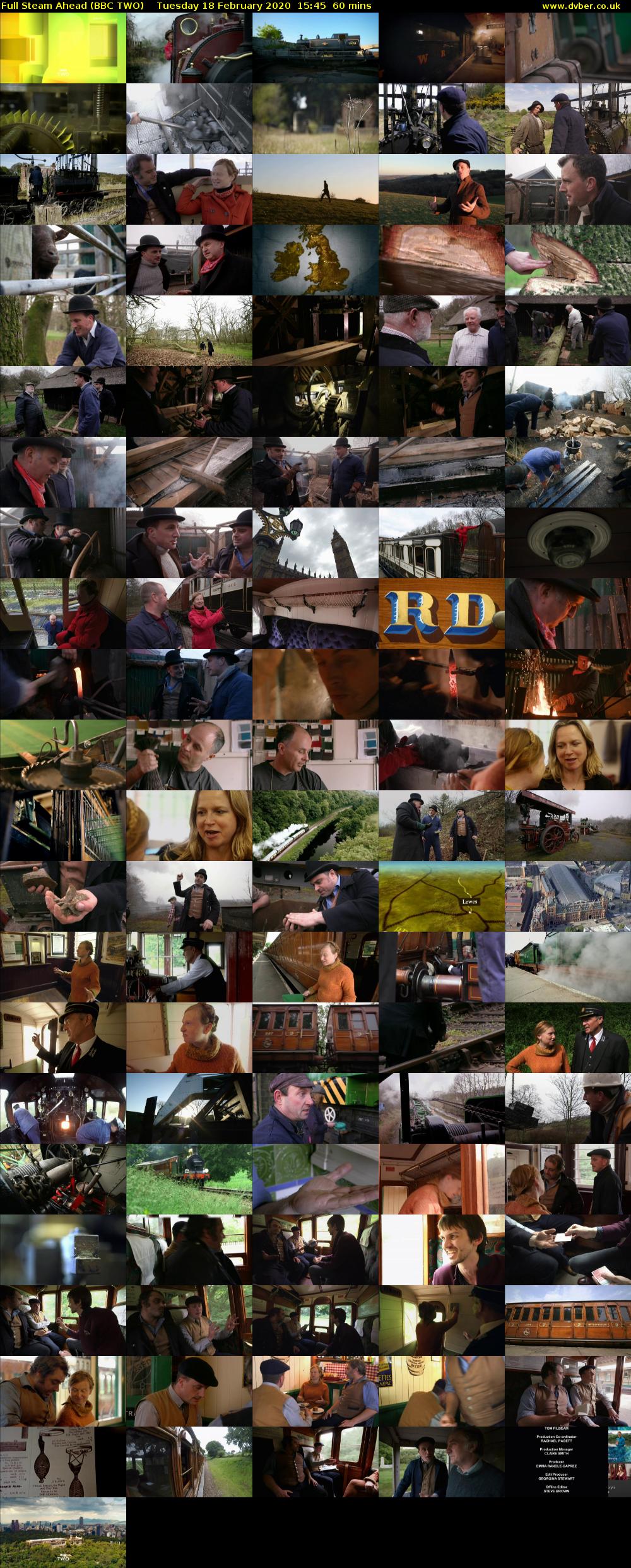 Full Steam Ahead (BBC TWO) Tuesday 18 February 2020 15:45 - 16:45