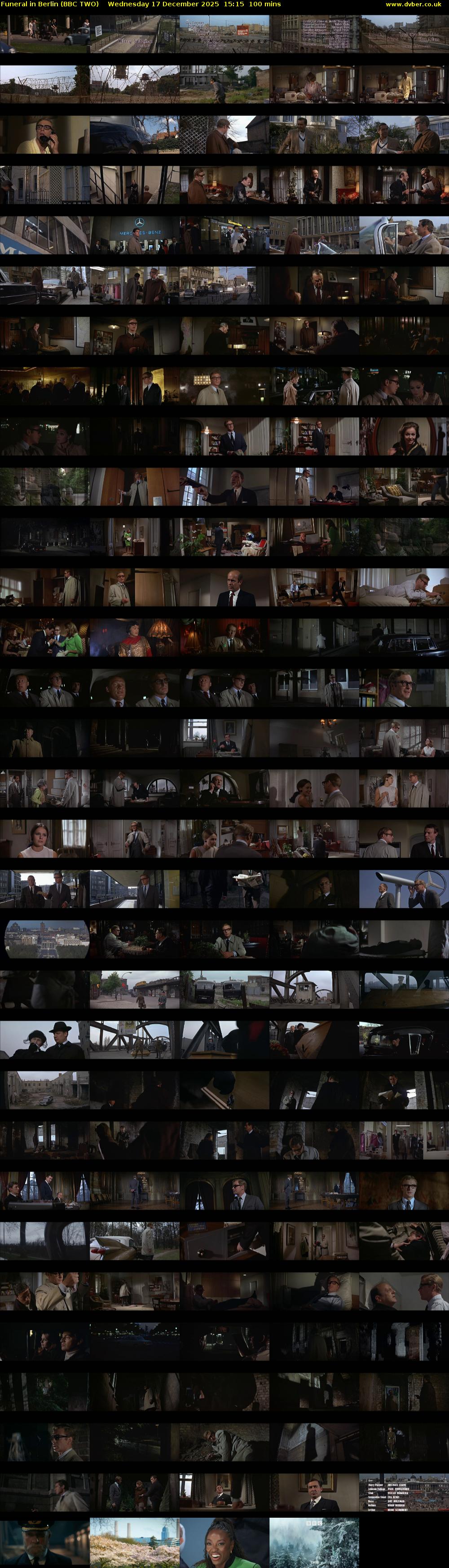 Funeral in Berlin (BBC TWO) Wednesday 17 December 2025 15:15 - 16:55