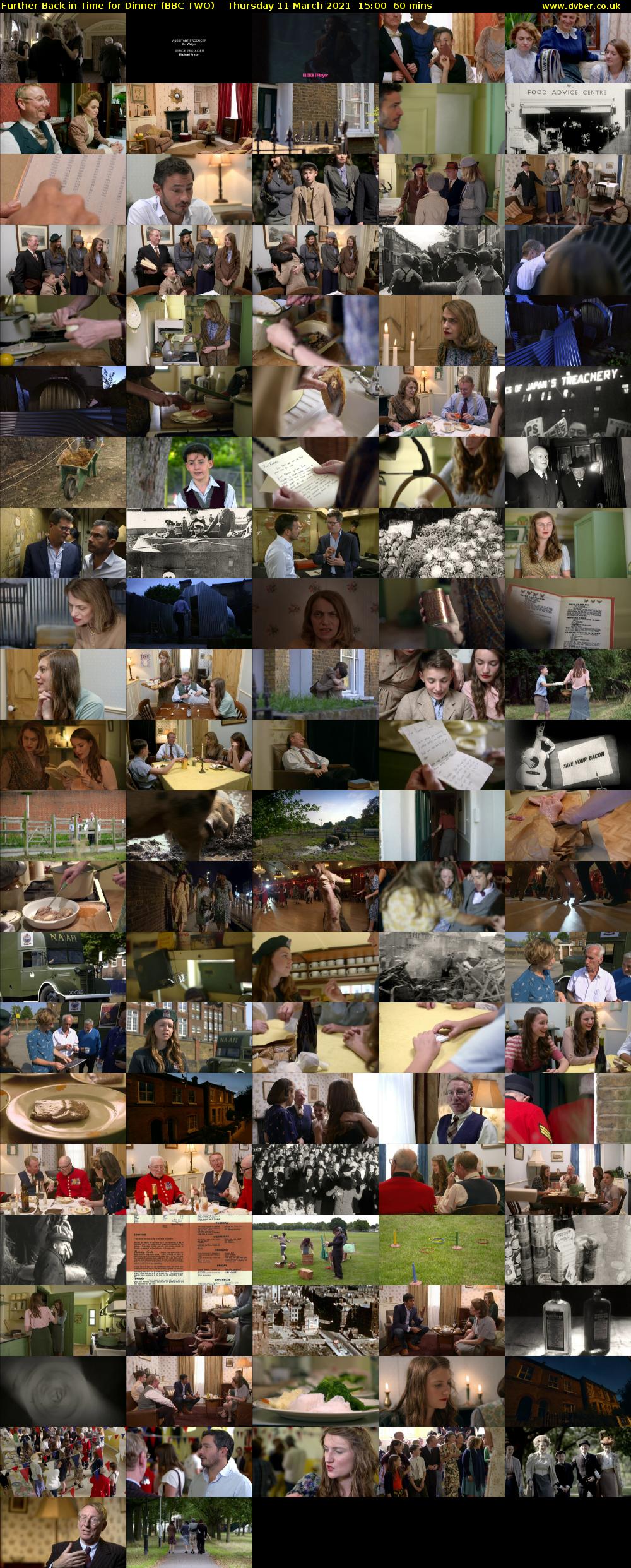 Further Back in Time for Dinner (BBC TWO) Thursday 11 March 2021 15:00 - 16:00