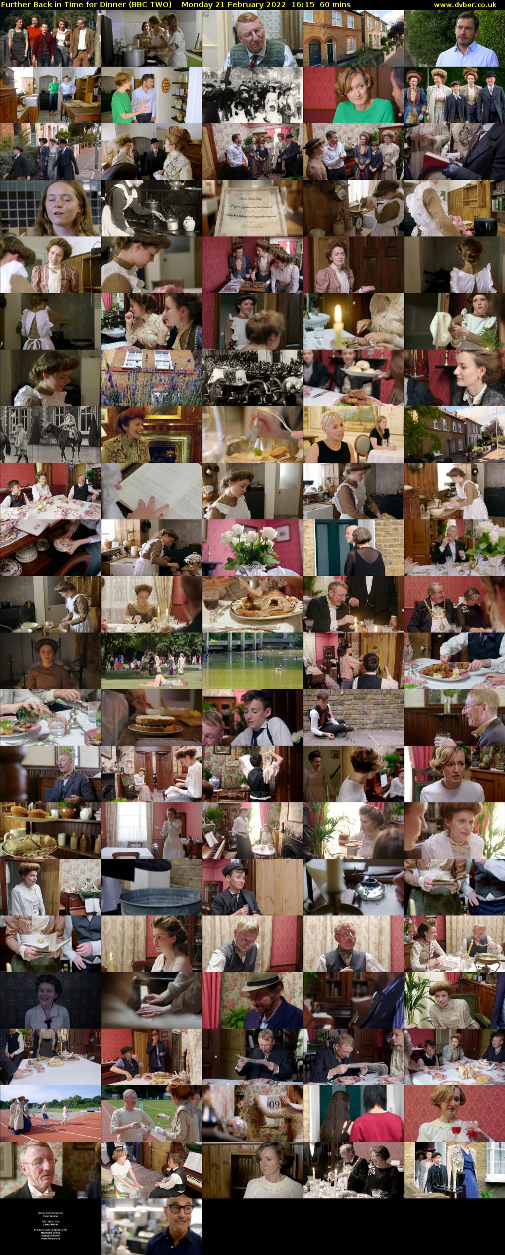 Further Back in Time for Dinner (BBC TWO) Monday 21 February 2022 16:15 - 17:15
