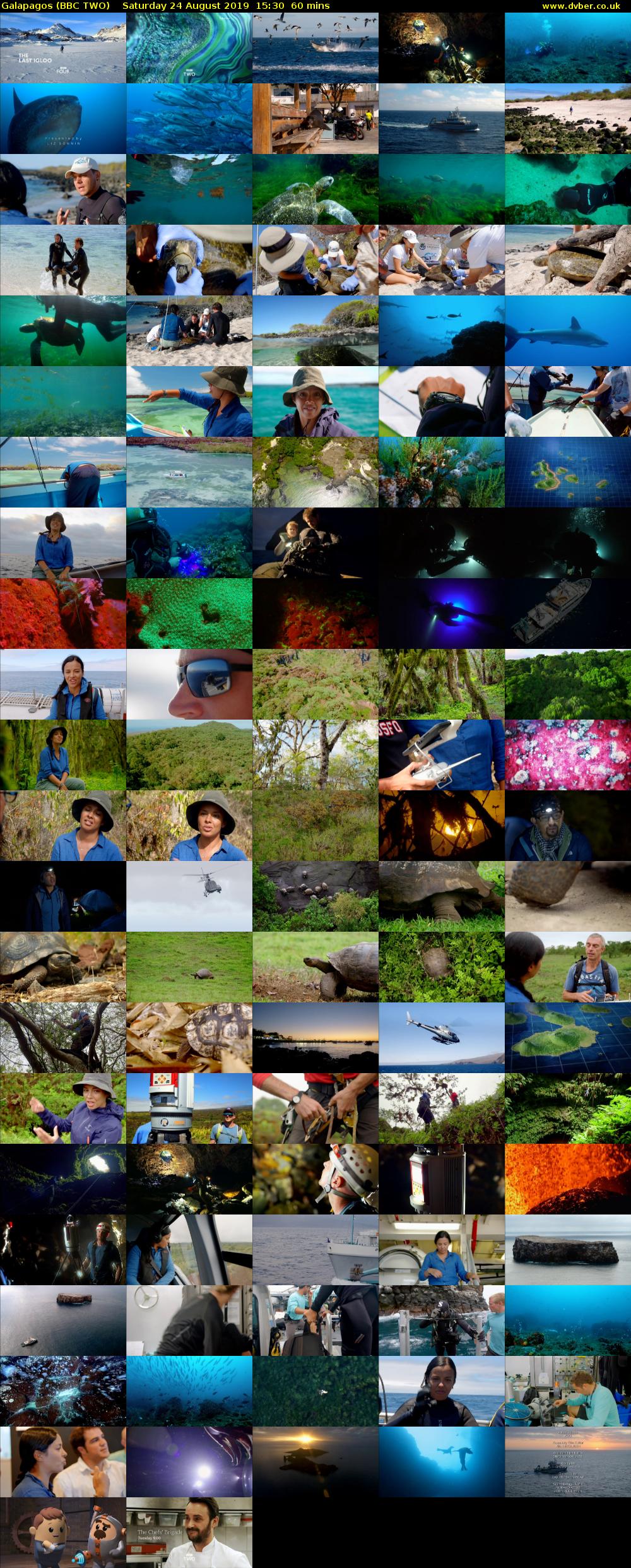 Galapagos (BBC TWO) Saturday 24 August 2019 15:30 - 16:30