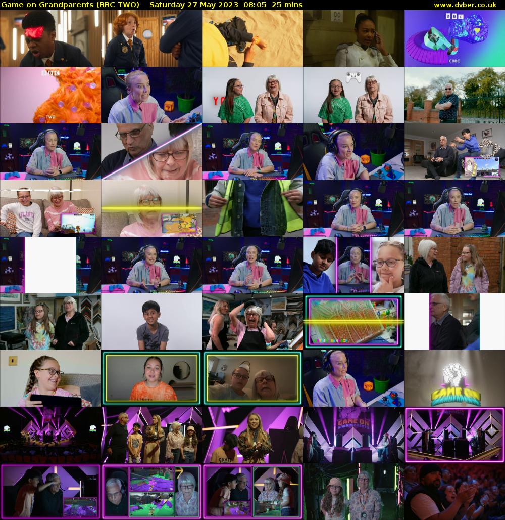 Game on Grandparents (BBC TWO) Saturday 27 May 2023 08:05 - 08:30