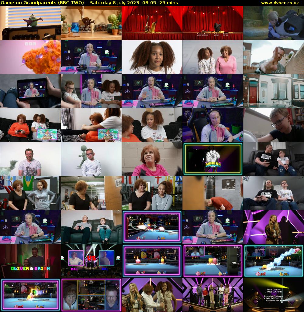 Game on Grandparents (BBC TWO) Saturday 8 July 2023 08:05 - 08:30