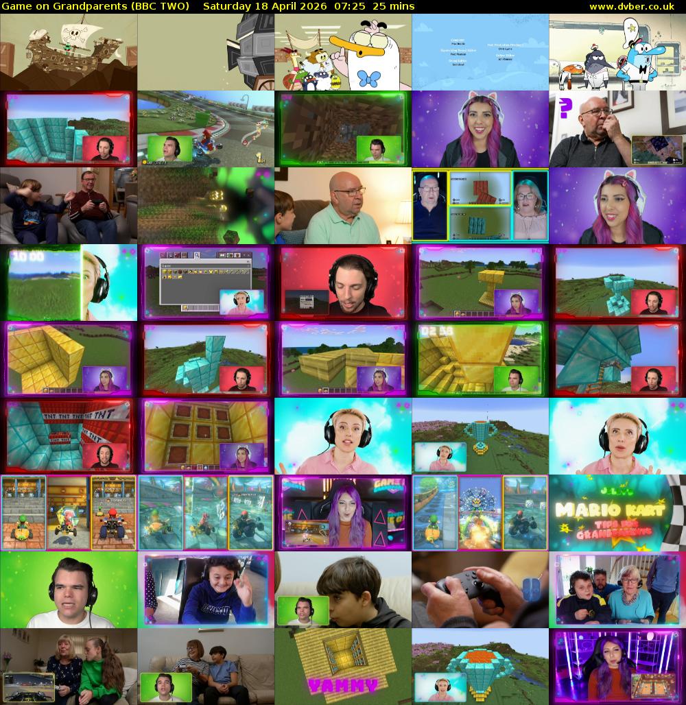 Game on Grandparents (BBC TWO) Saturday 18 April 2026 07:25 - 07:50