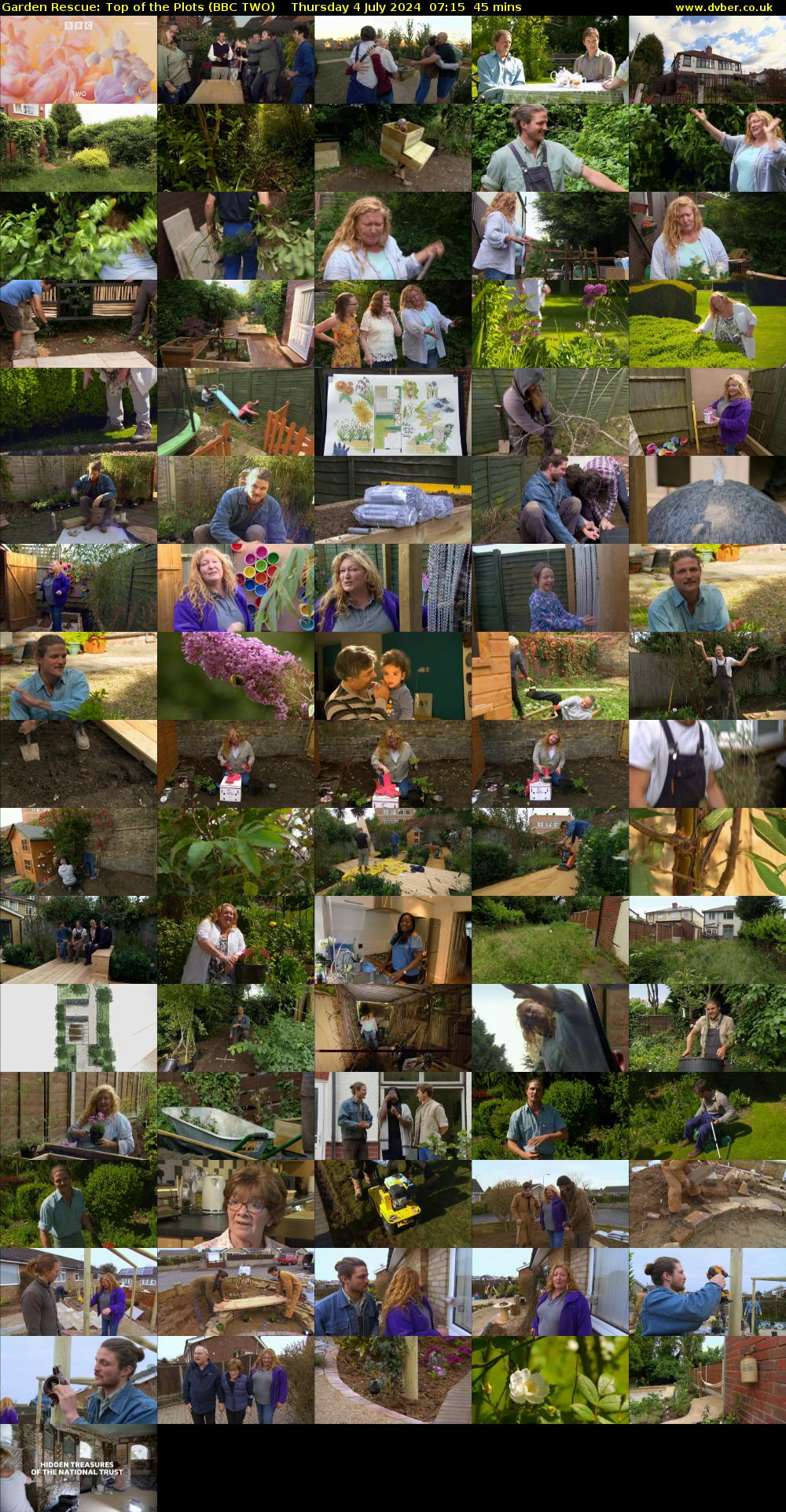 Garden Rescue: Top of the Plots (BBC TWO) Thursday 4 July 2024 07:15 - 08:00