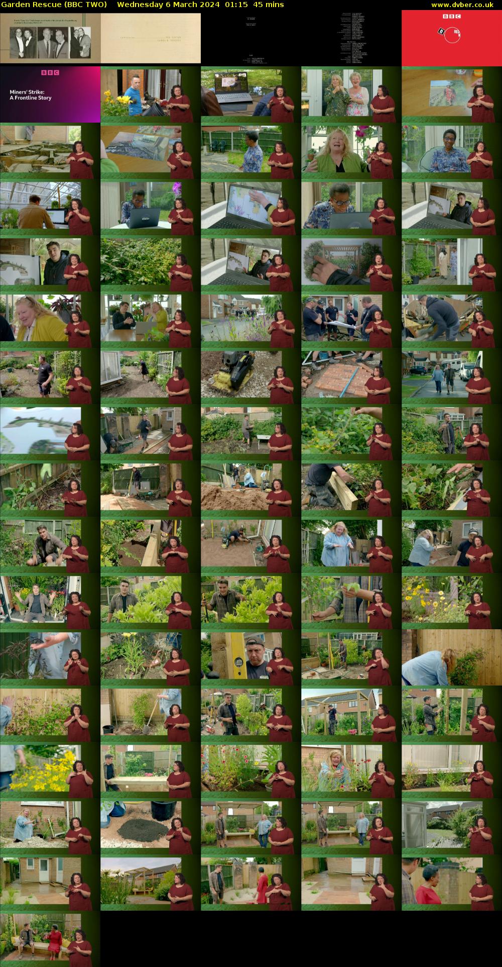 Garden Rescue (BBC TWO) Wednesday 6 March 2024 01:15 - 02:00