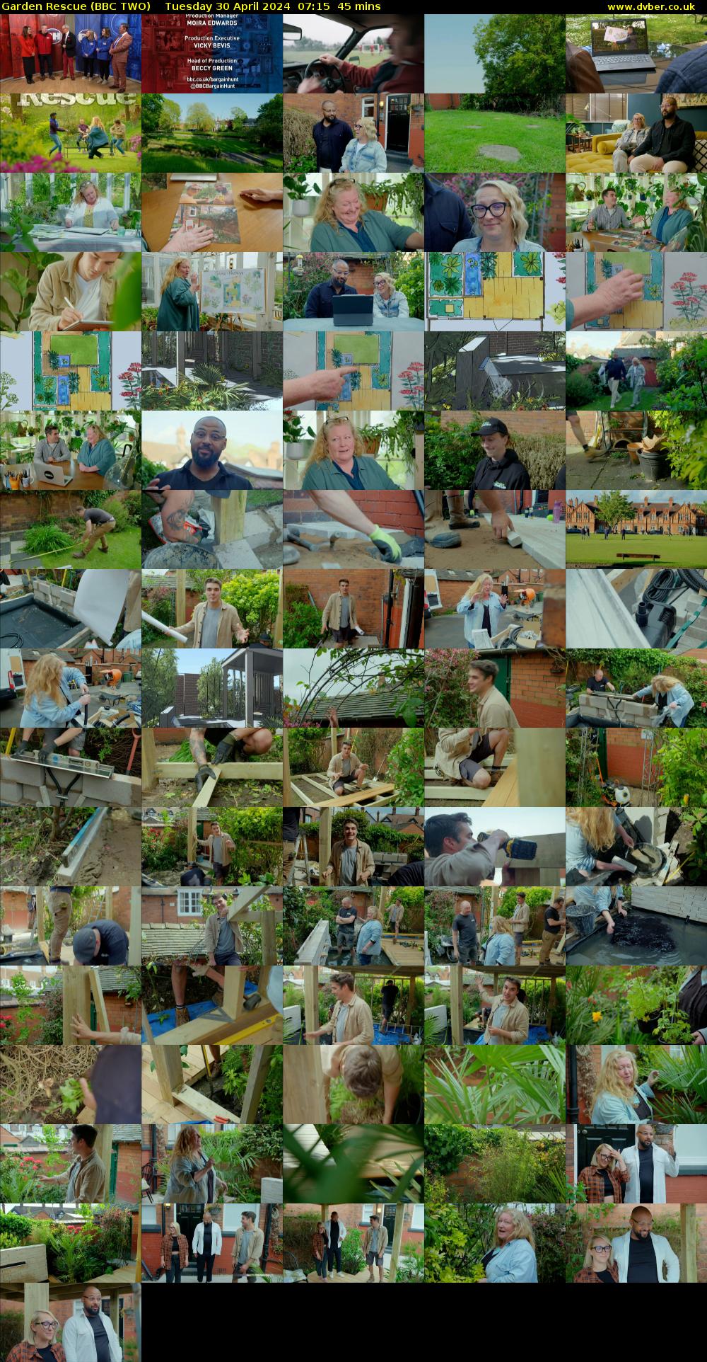 Garden Rescue (BBC TWO) Tuesday 30 April 2024 07:15 - 08:00