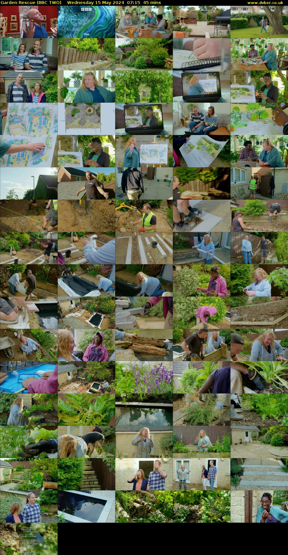 Garden Rescue (BBC TWO) Wednesday 15 May 2024 07:15 - 08:00