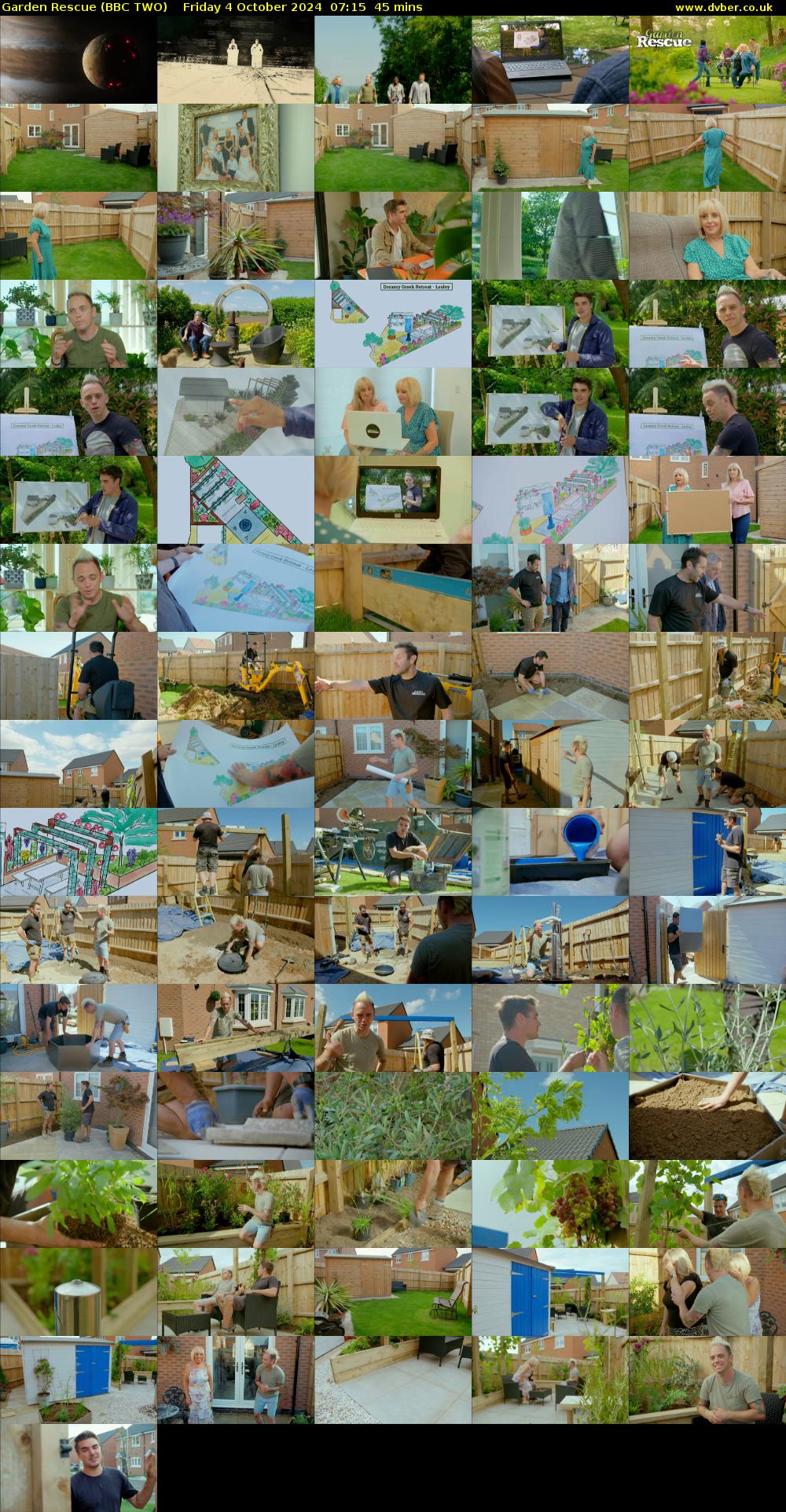 Garden Rescue (BBC TWO) Friday 4 October 2024 07:15 - 08:00