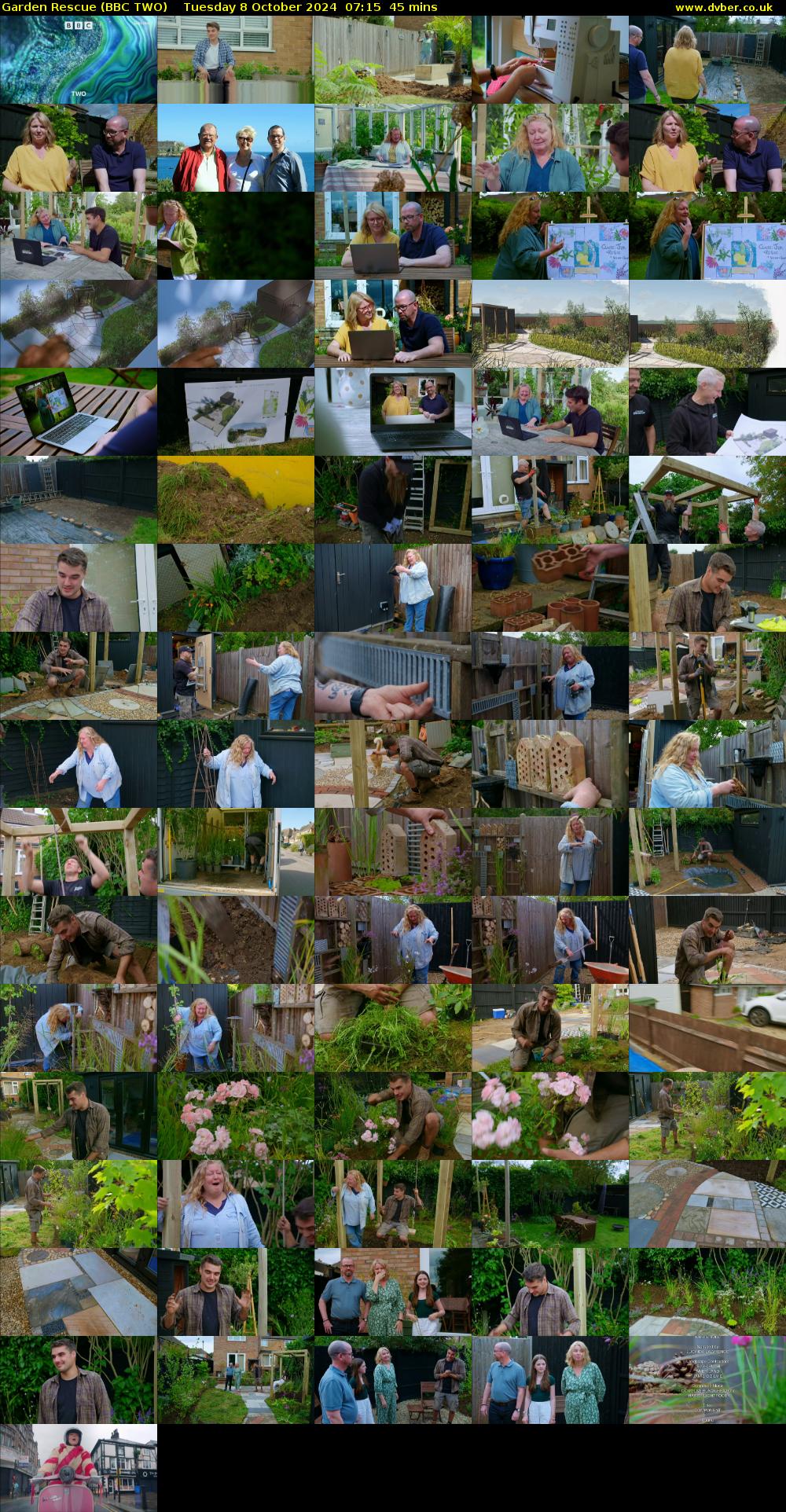 Garden Rescue (BBC TWO) Tuesday 8 October 2024 07:15 - 08:00