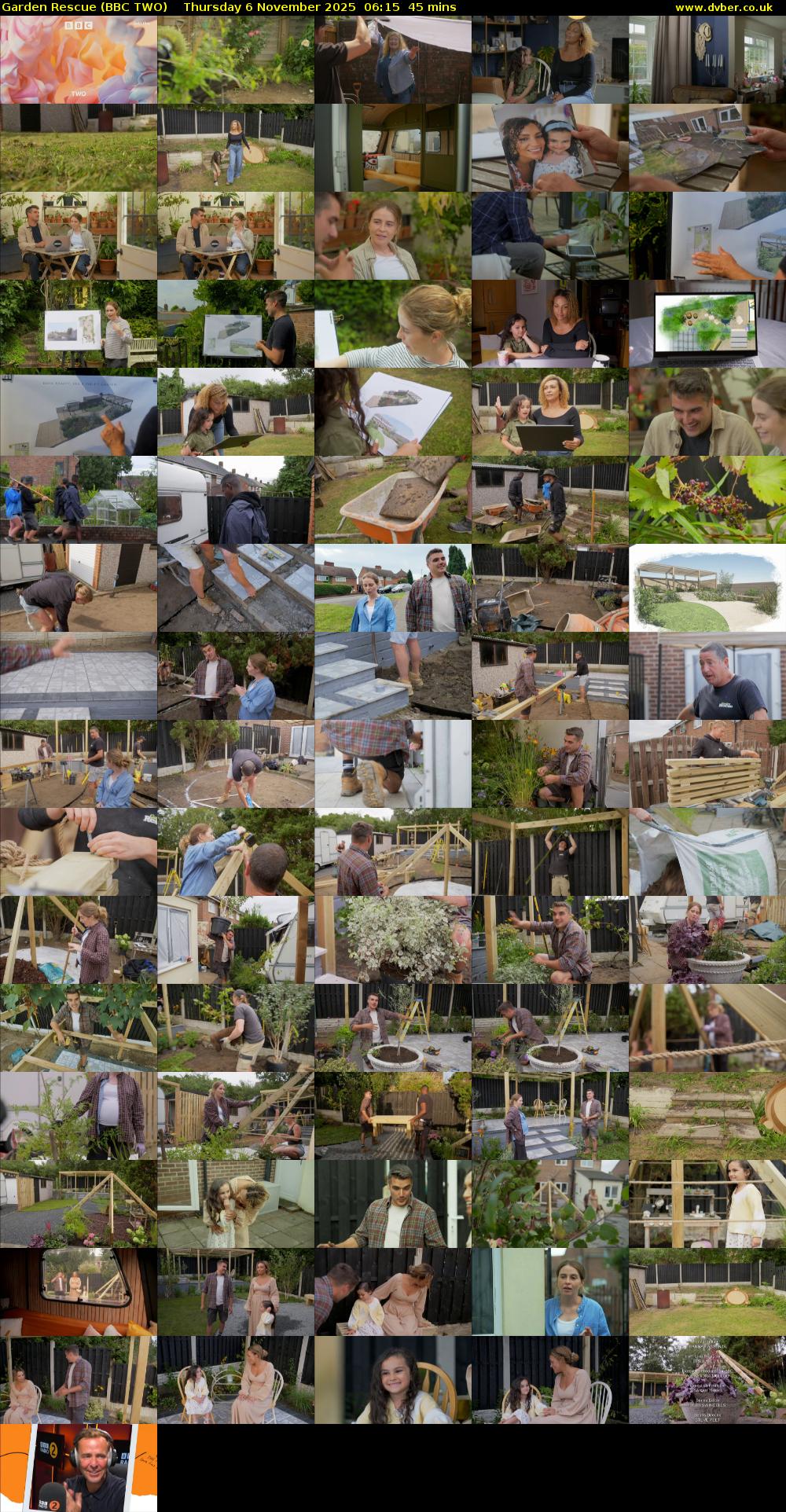 Garden Rescue (BBC TWO) Thursday 6 November 2025 06:15 - 07:00