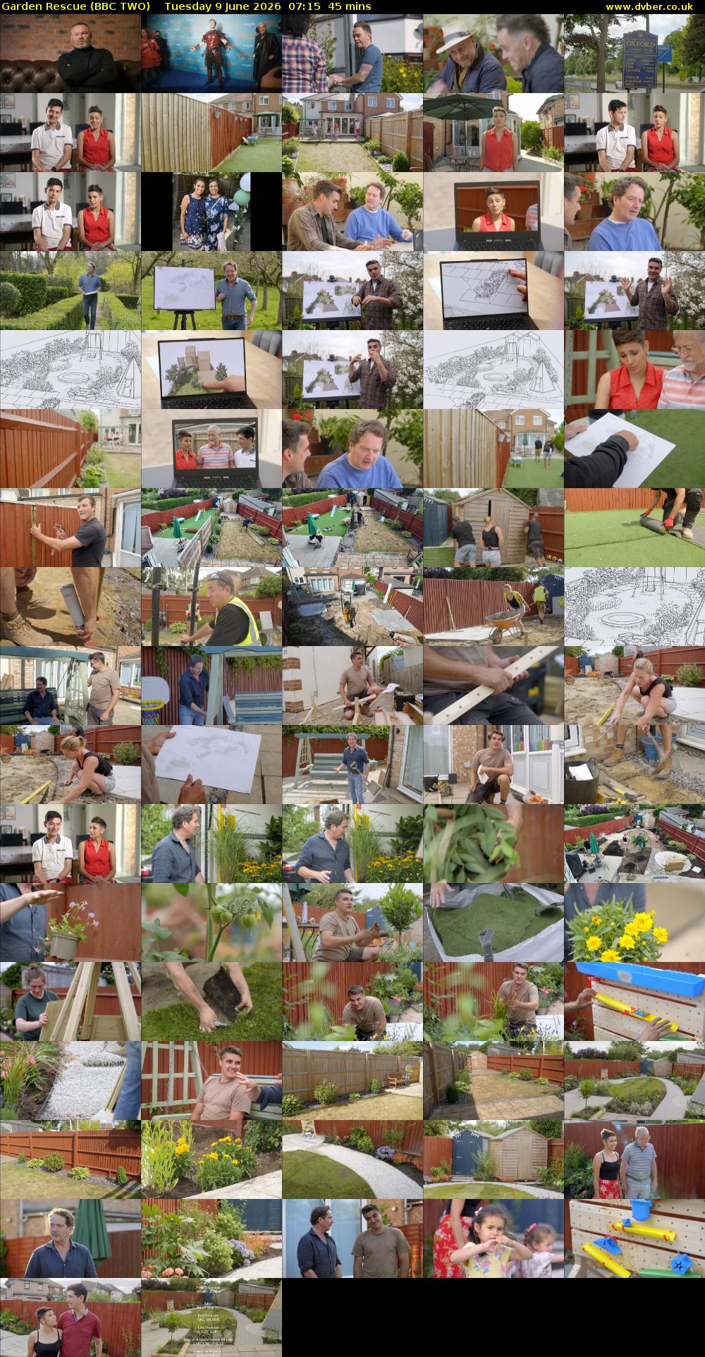 Garden Rescue (BBC TWO) Tuesday 9 June 2026 07:15 - 08:00