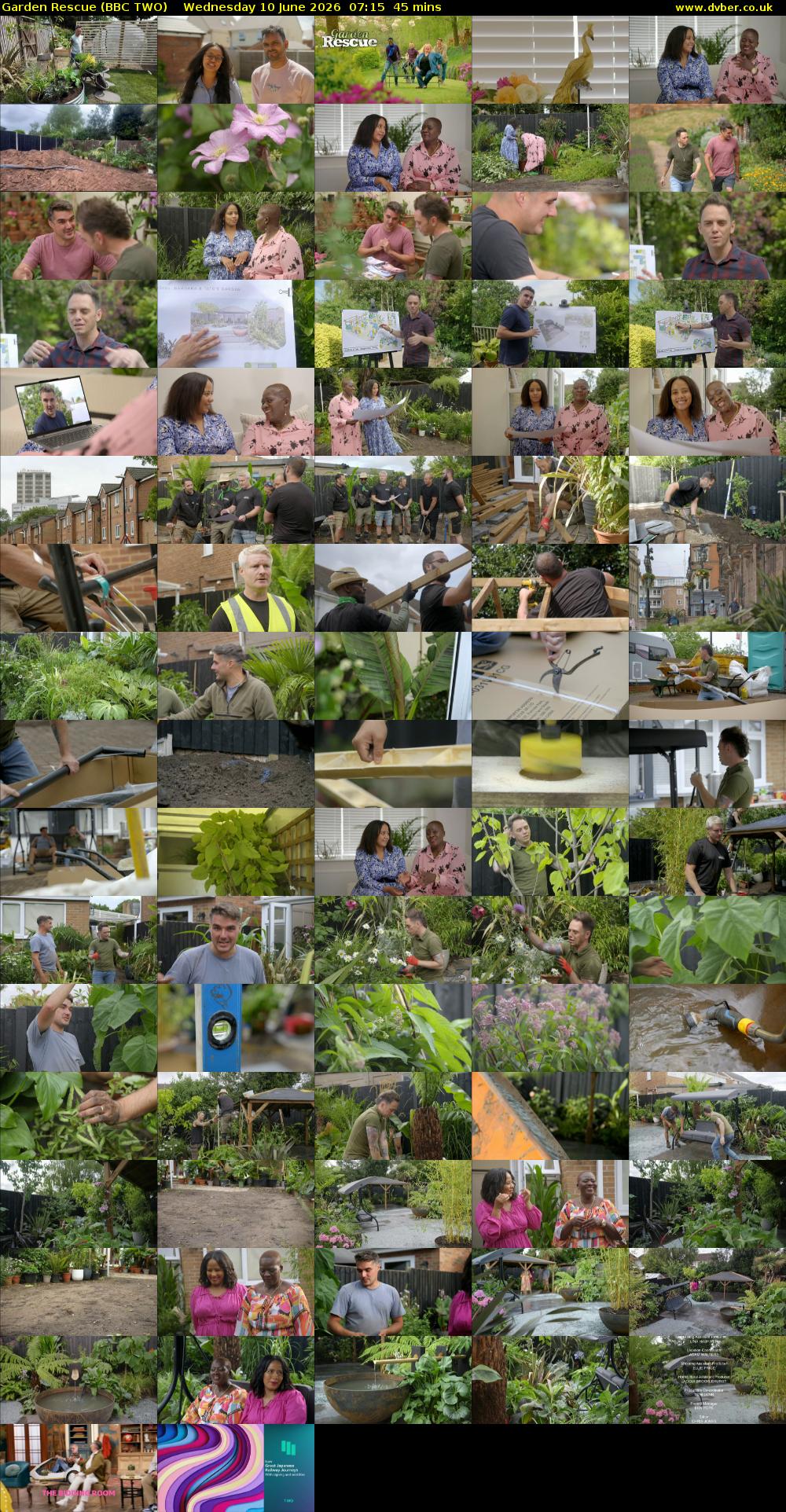 Garden Rescue (BBC TWO) Wednesday 10 June 2026 07:15 - 08:00