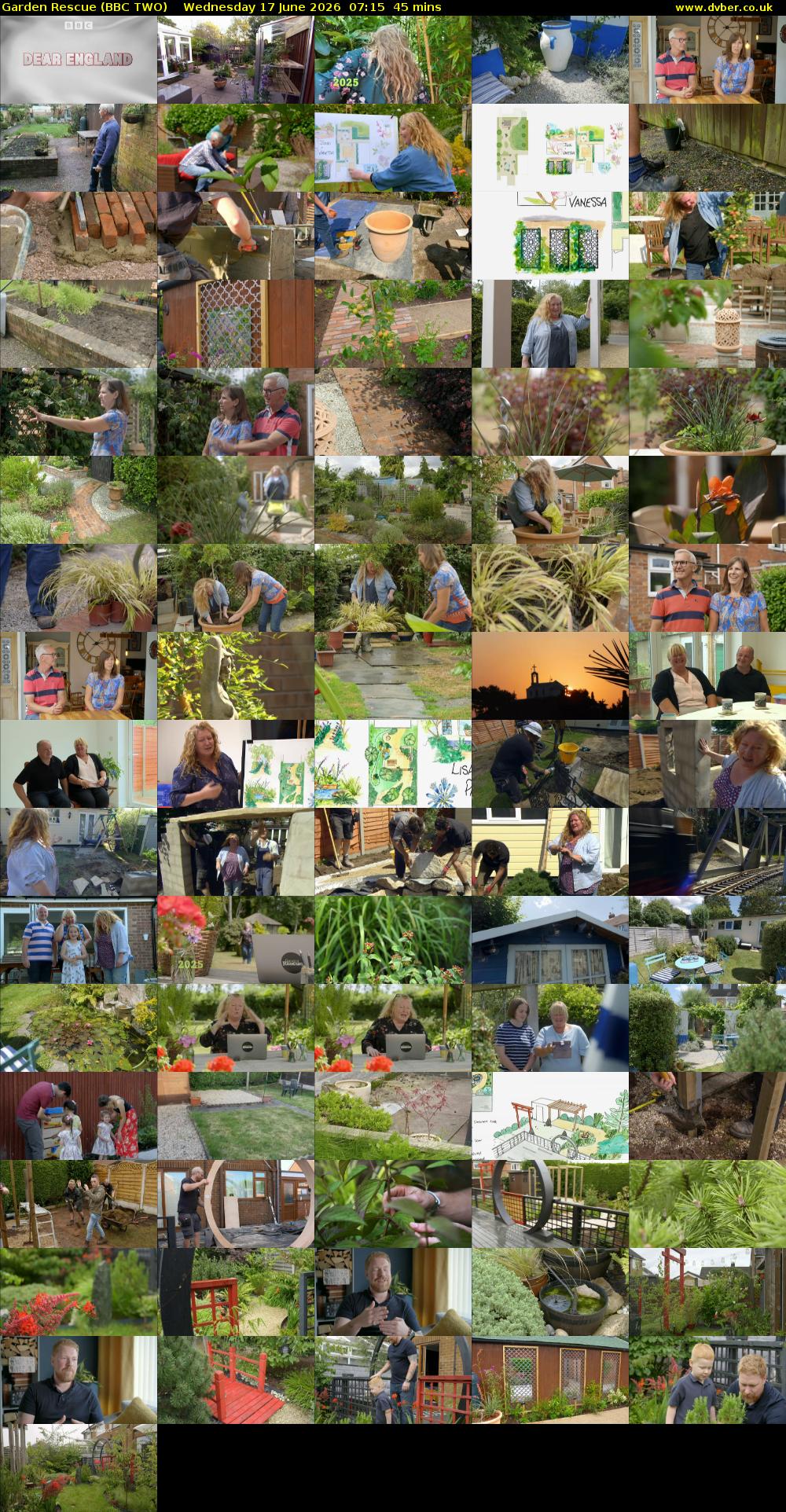 Garden Rescue (BBC TWO) Wednesday 17 June 2026 07:15 - 08:00