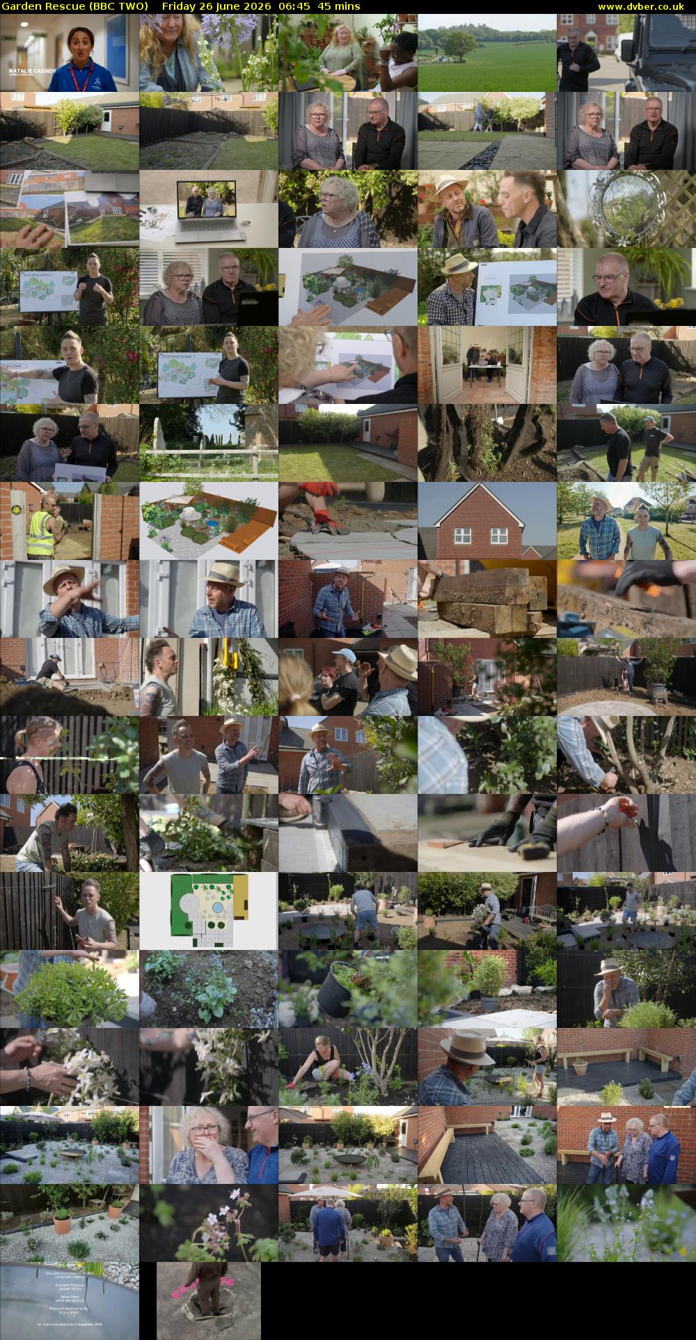Garden Rescue (BBC TWO) Friday 26 June 2026 06:45 - 07:30