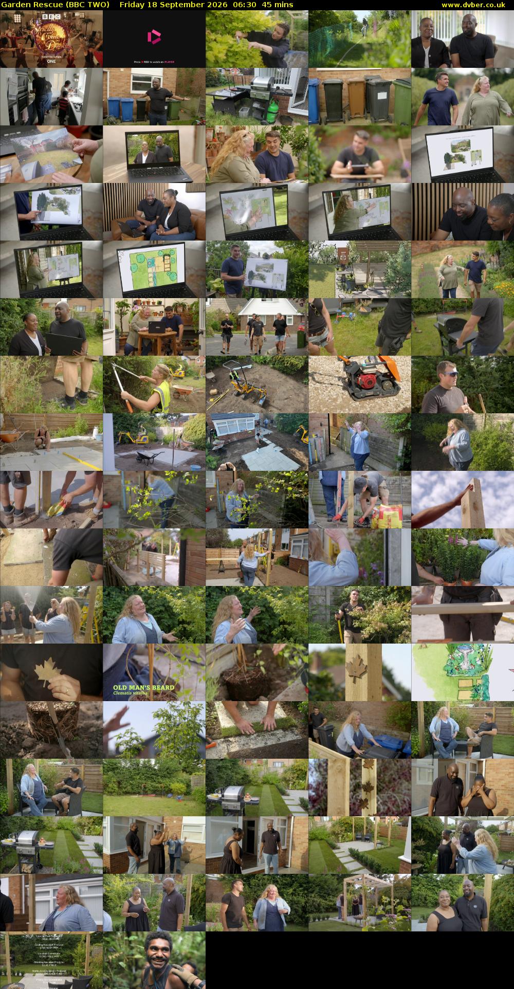 Garden Rescue (BBC TWO) Friday 18 September 2026 06:30 - 07:15