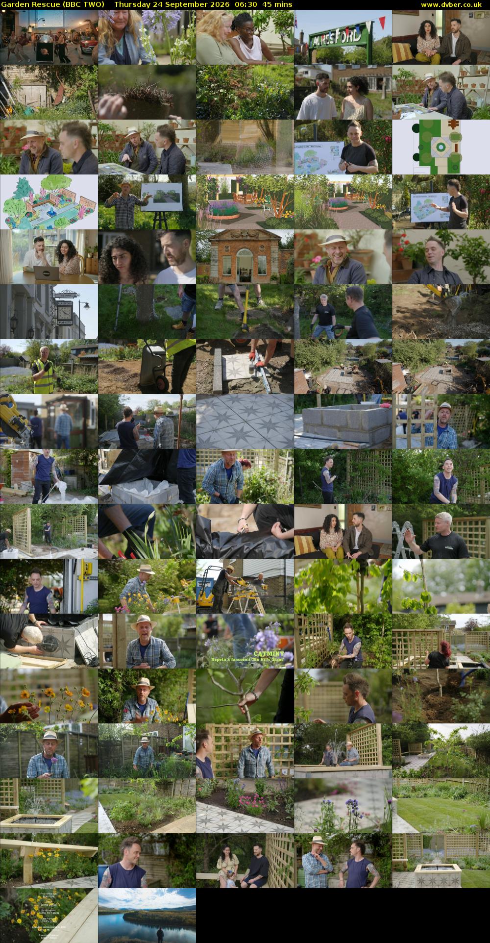 Garden Rescue (BBC TWO) Thursday 24 September 2026 06:30 - 07:15