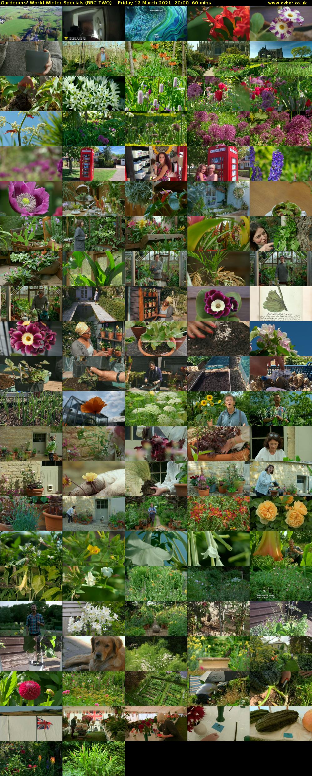 Gardeners' World Winter Specials (BBC TWO) Friday 12 March 2021 20:00 - 21:00