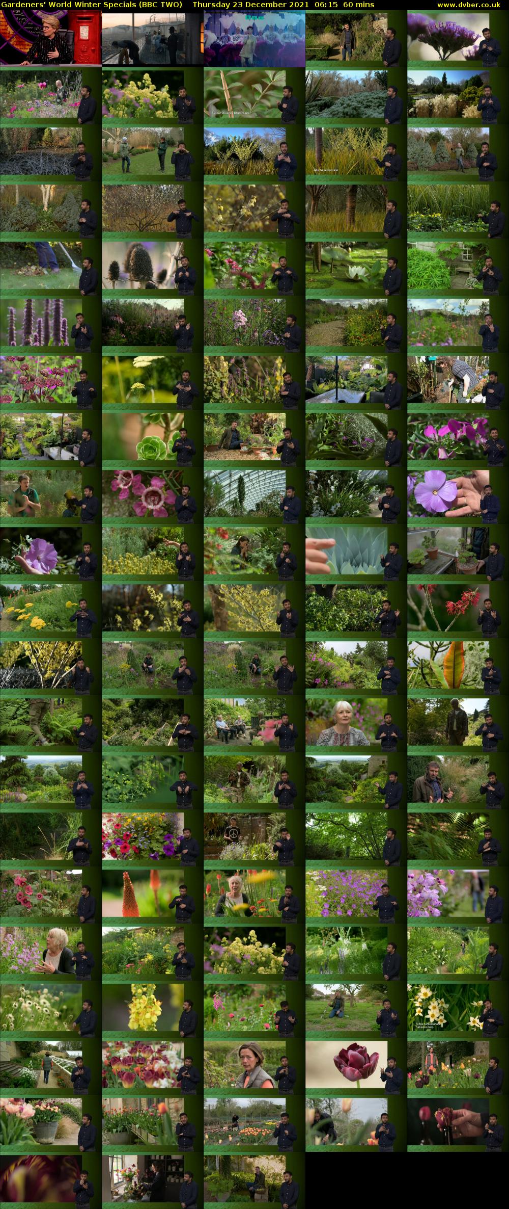 Gardeners' World Winter Specials (BBC TWO) Thursday 23 December 2021 06:15 - 07:15