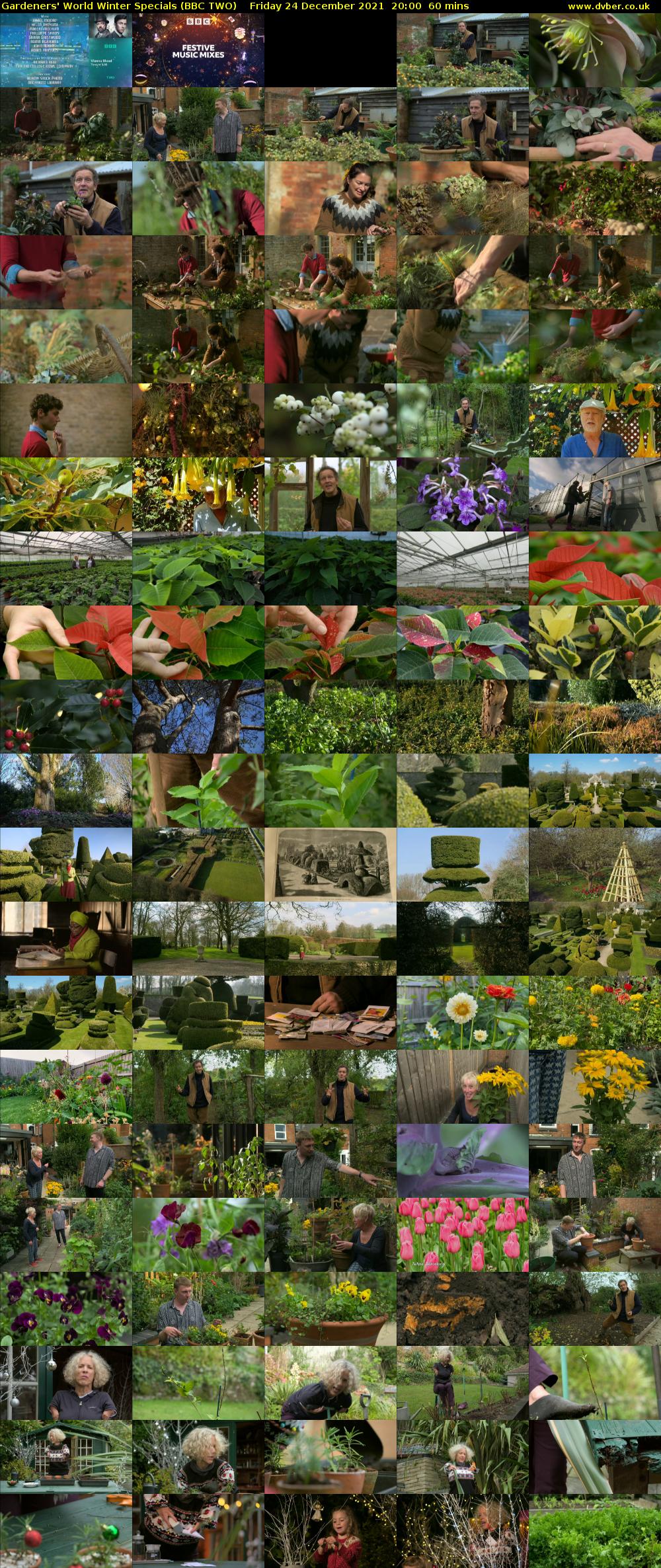 Gardeners' World Winter Specials (BBC TWO) Friday 24 December 2021 20:00 - 21:00