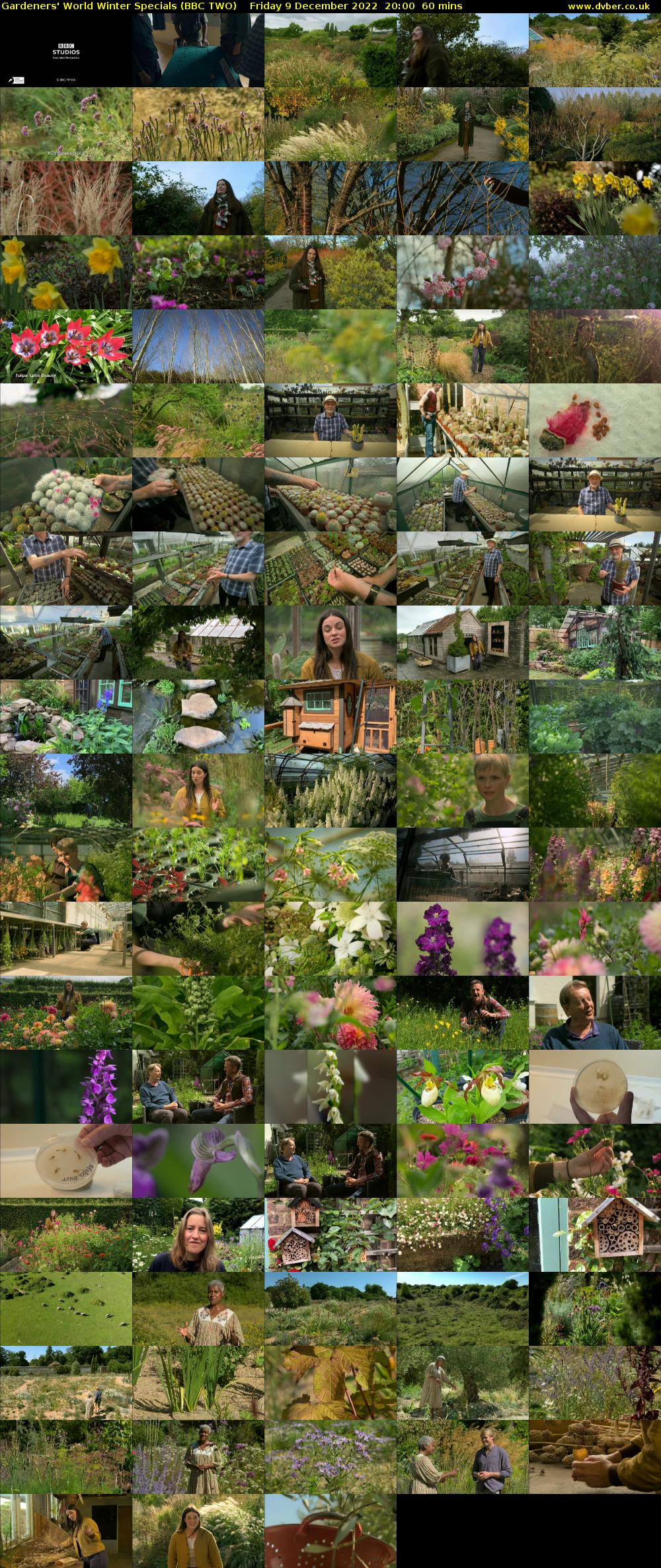 Gardeners' World Winter Specials (BBC TWO) Friday 9 December 2022 20:00 - 21:00