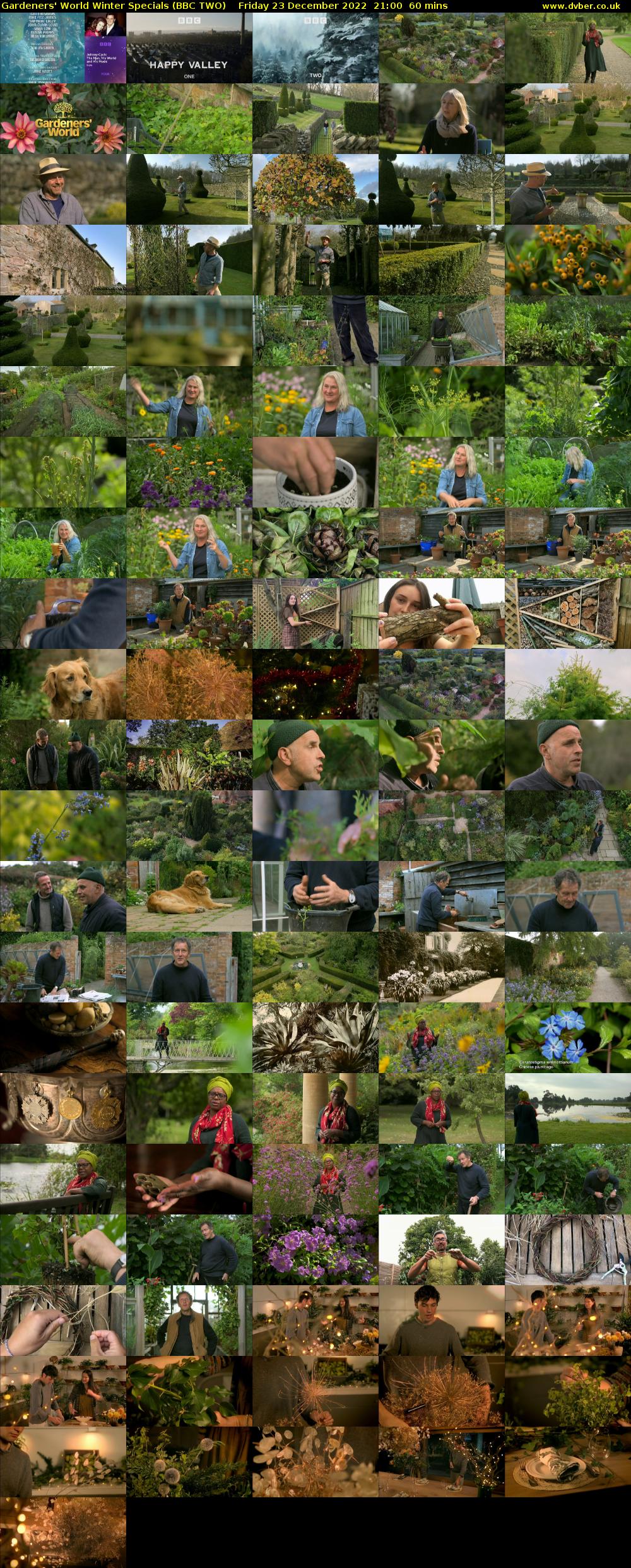 Gardeners' World Winter Specials (BBC TWO) Friday 23 December 2022 21:00 - 22:00