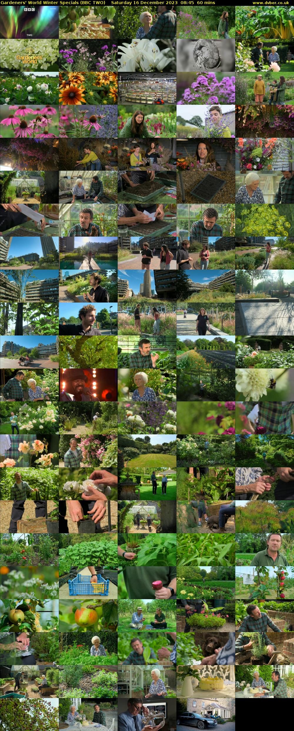 Gardeners' World Winter Specials (BBC TWO) Saturday 16 December 2023 08:45 - 09:45