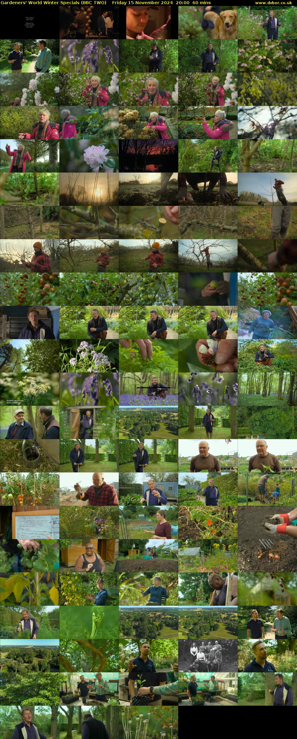 Gardeners' World Winter Specials (BBC TWO) Friday 15 November 2024 20:00 - 21:00