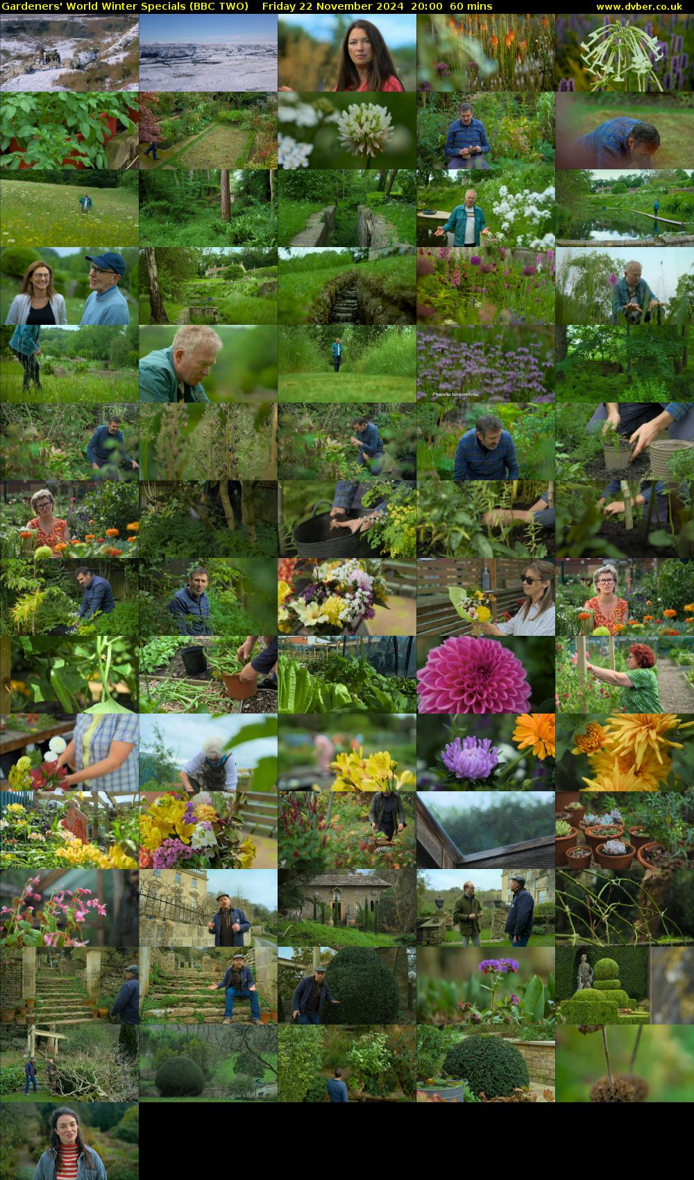 Gardeners' World Winter Specials (BBC TWO) Friday 22 November 2024 20:00 - 21:00