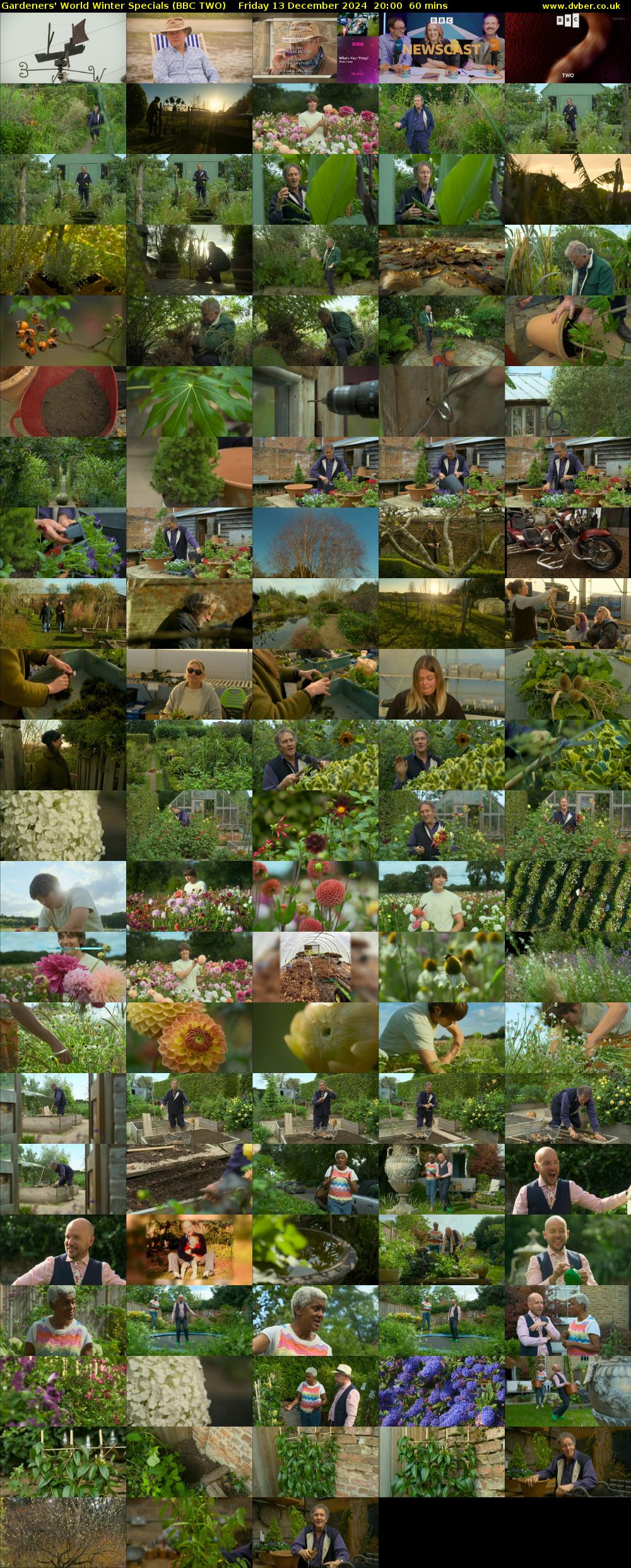 Gardeners' World Winter Specials (BBC TWO) Friday 13 December 2024 20:00 - 21:00