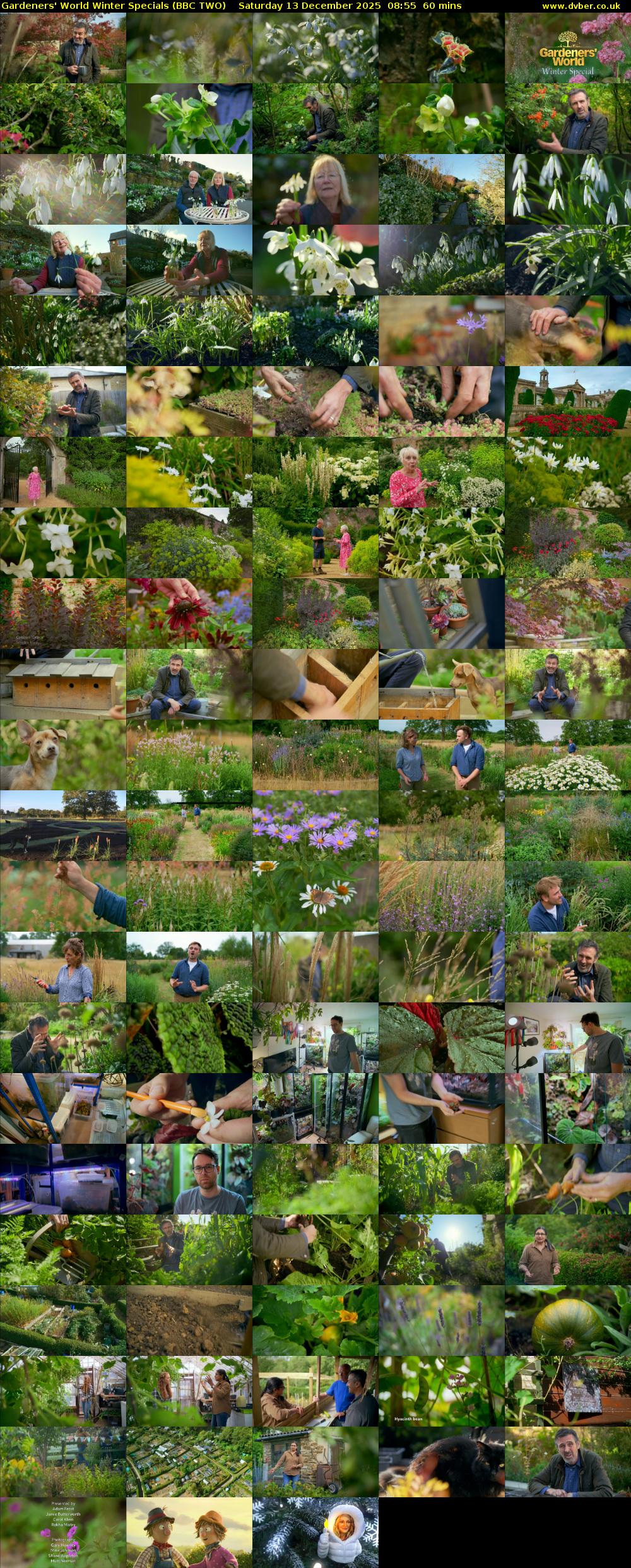 Gardeners' World Winter Specials (BBC TWO) Saturday 13 December 2025 08:55 - 09:55