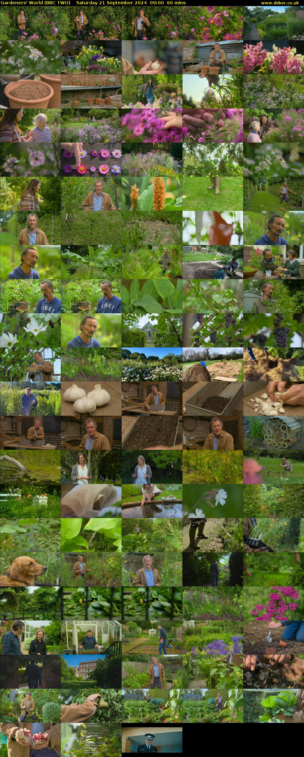 Gardeners' World (BBC TWO) Saturday 21 September 2024 09:00 - 10:00