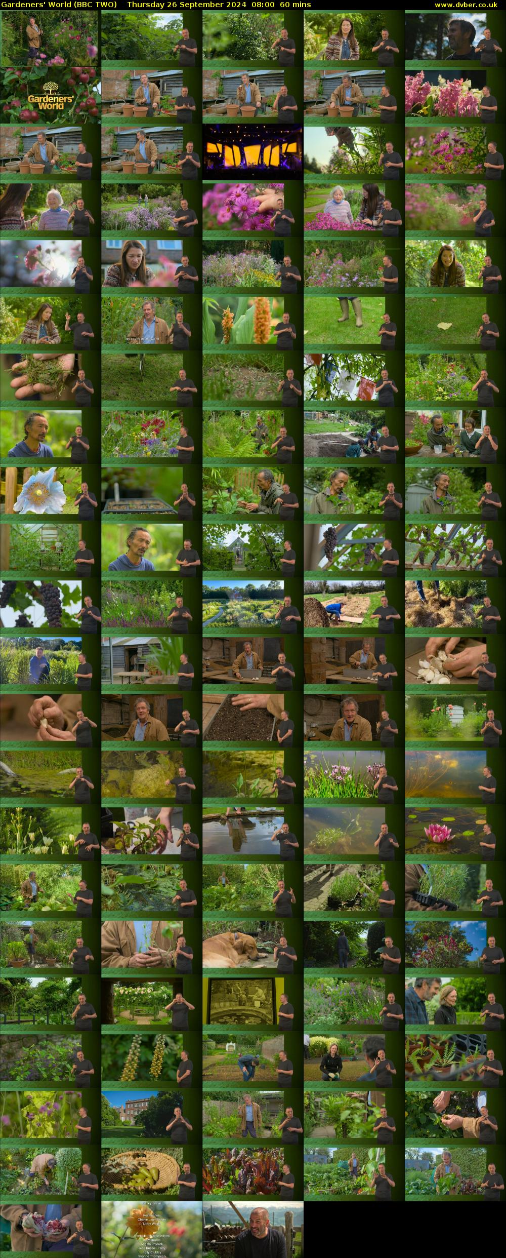 Gardeners' World (BBC TWO) Thursday 26 September 2024 08:00 - 09:00