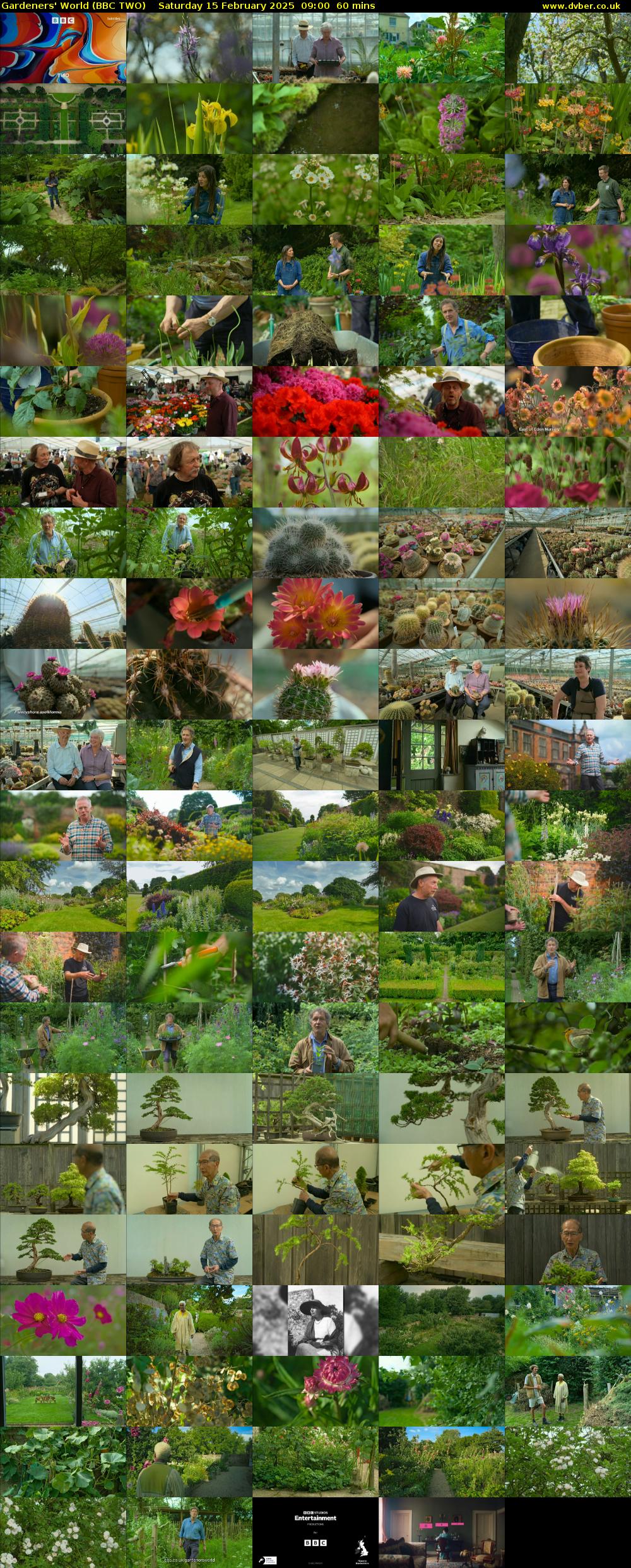 Gardeners' World (BBC TWO) Saturday 15 February 2025 09:00 - 10:00