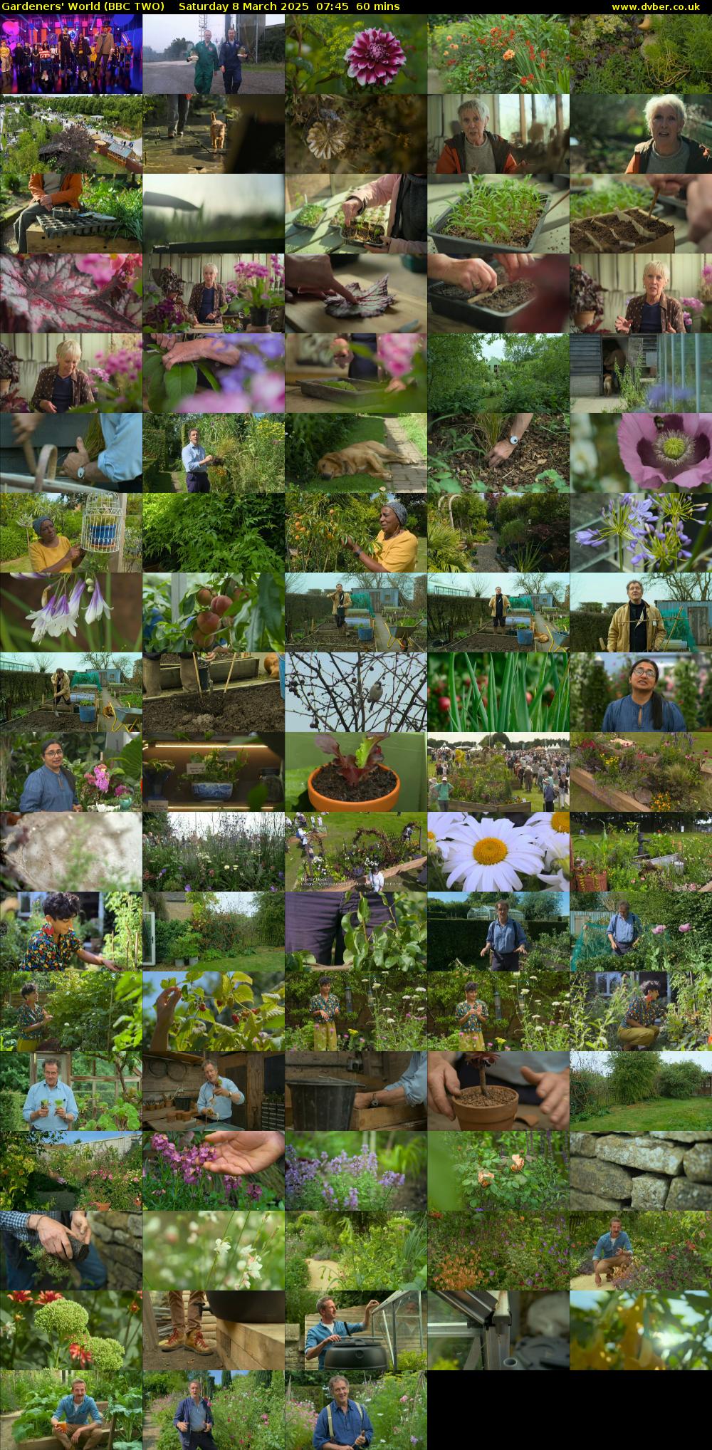 Gardeners' World (BBC TWO) Saturday 8 March 2025 07:45 - 08:45