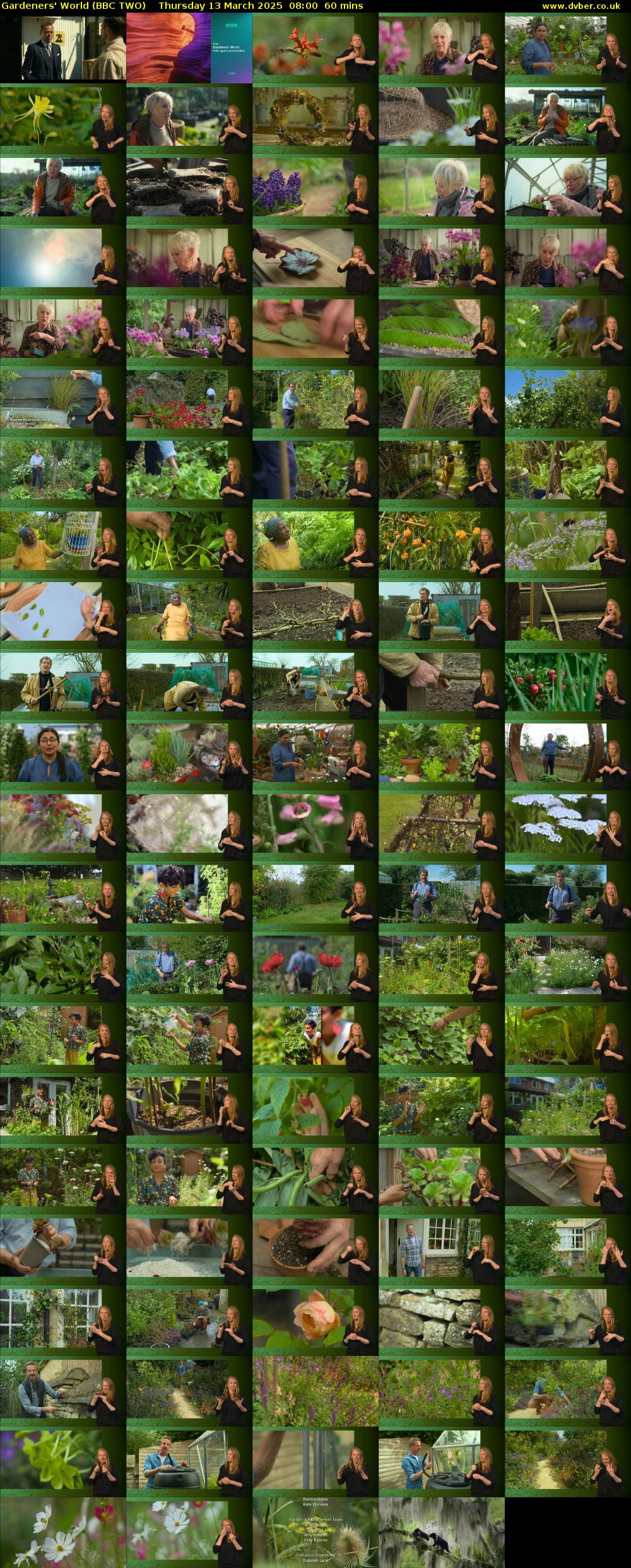 Gardeners' World (BBC TWO) Thursday 13 March 2025 08:00 - 09:00