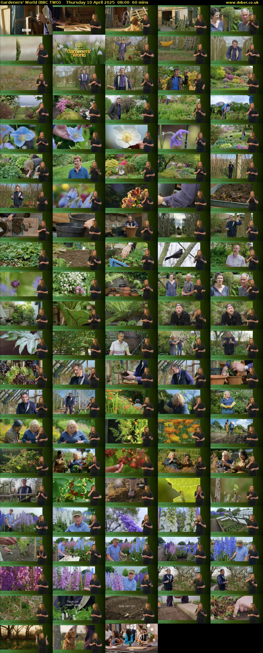 Gardeners' World (BBC TWO) Thursday 10 April 2025 08:00 - 09:00