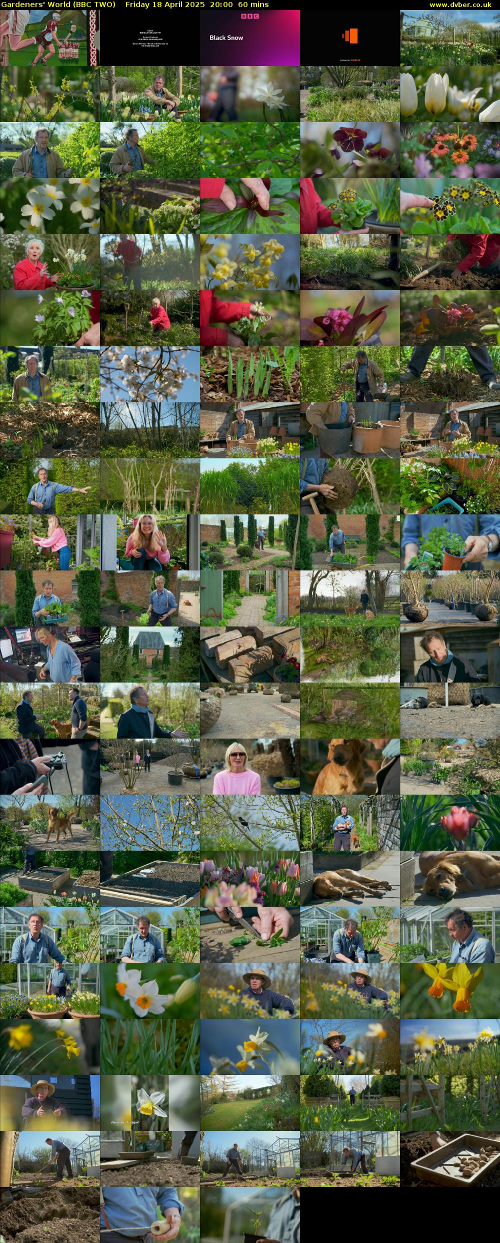 Gardeners' World (BBC TWO) Friday 18 April 2025 20:00 - 21:00
