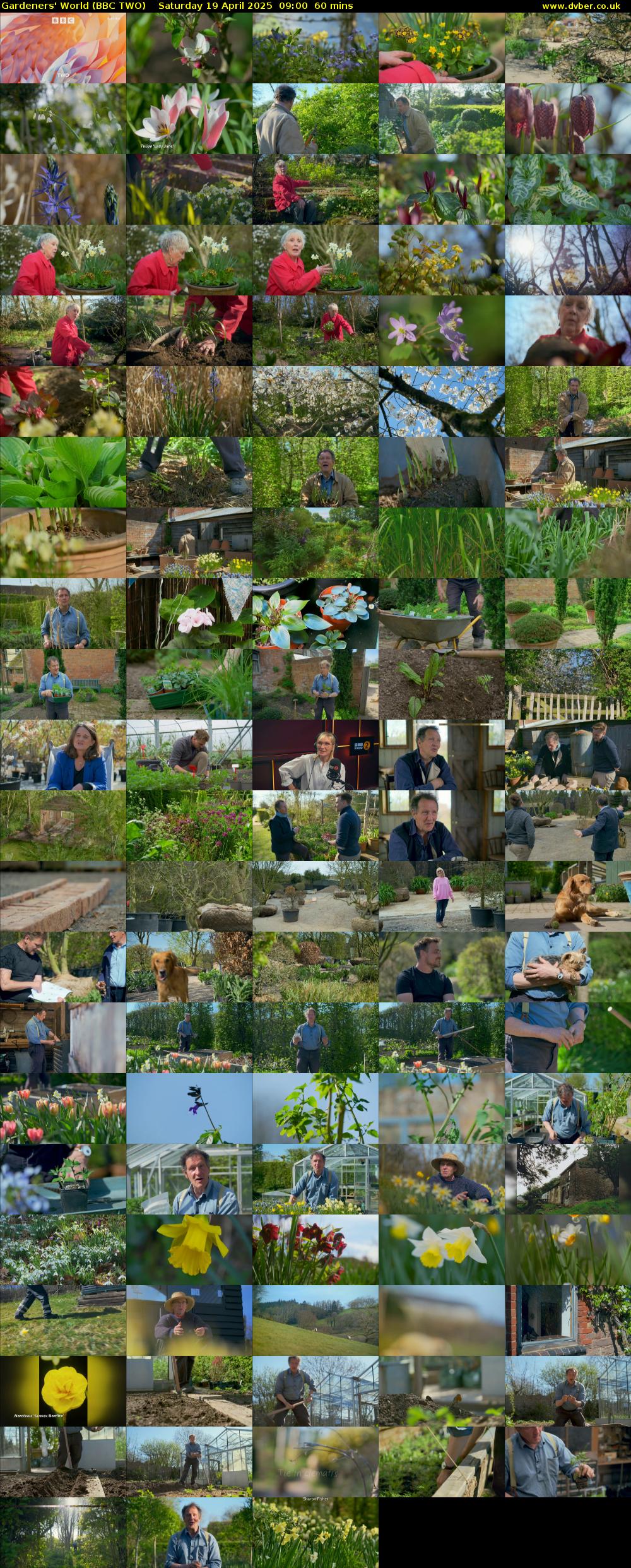 Gardeners' World (BBC TWO) Saturday 19 April 2025 09:00 - 10:00