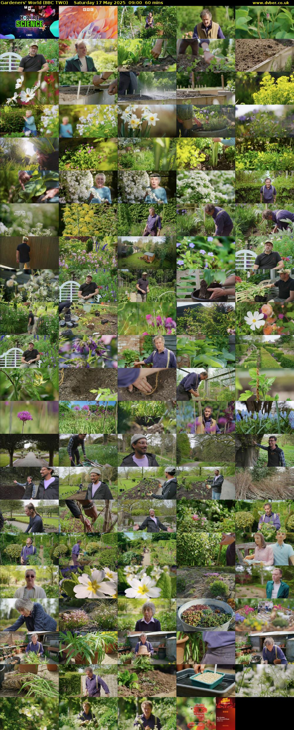 Gardeners' World (BBC TWO) Saturday 17 May 2025 09:00 - 10:00