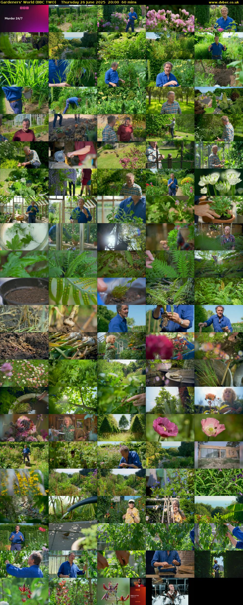 Gardeners' World (BBC TWO) Thursday 26 June 2025 20:00 - 21:00