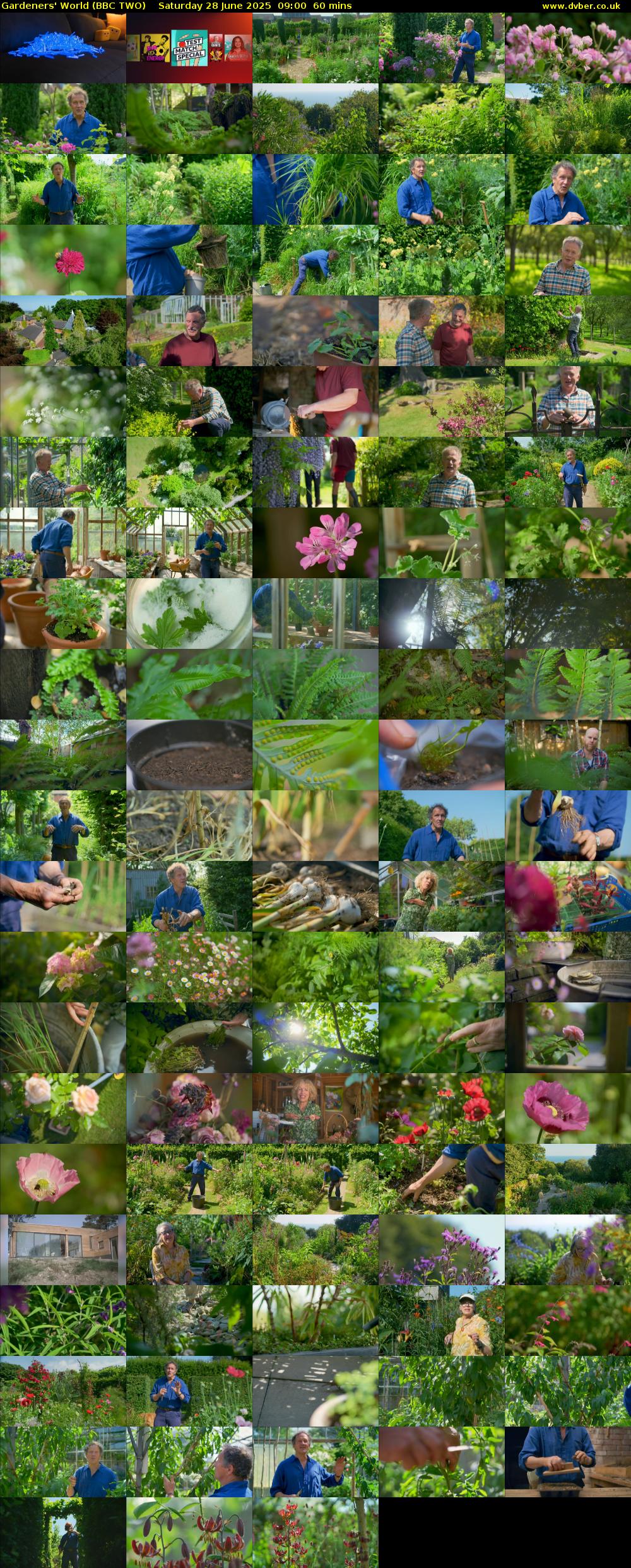 Gardeners' World (BBC TWO) Saturday 28 June 2025 09:00 - 10:00