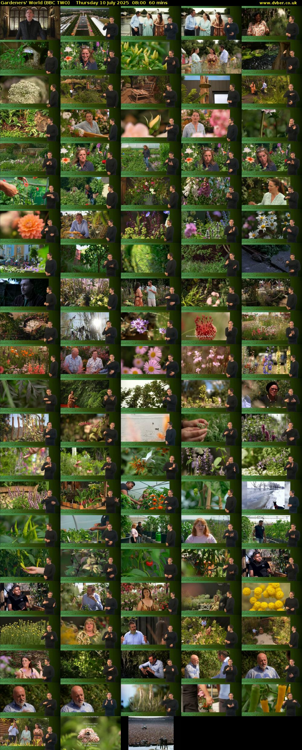 Gardeners' World (BBC TWO) Thursday 10 July 2025 08:00 - 09:00
