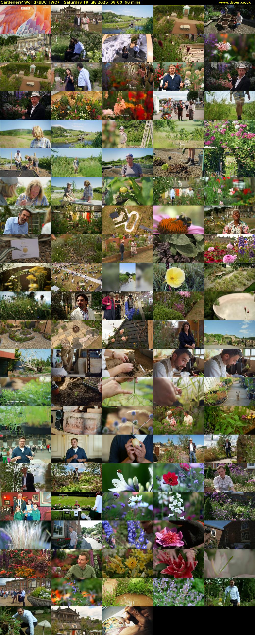 Gardeners' World (BBC TWO) Saturday 19 July 2025 09:00 - 10:00