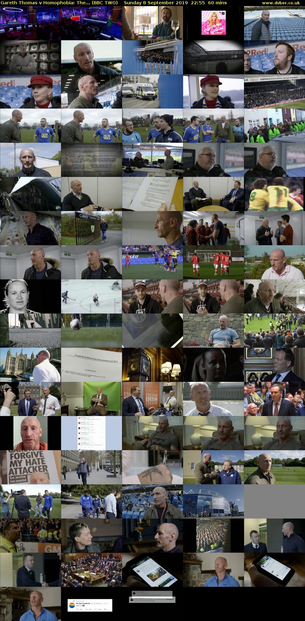 Gareth Thomas v Homophobia: The... (BBC TWO) Sunday 8 September 2019 22:55 - 23:55