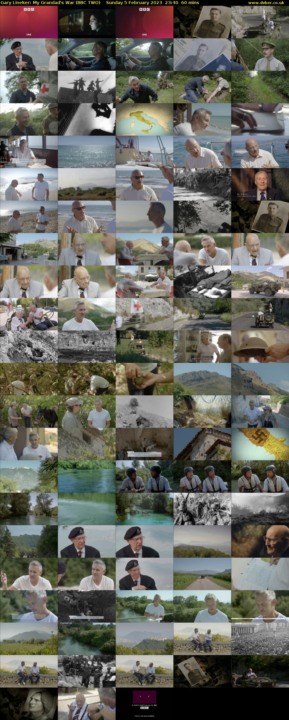 Gary Lineker: My Grandad's War (BBC TWO) Sunday 5 February 2023 23:40 - 00:40