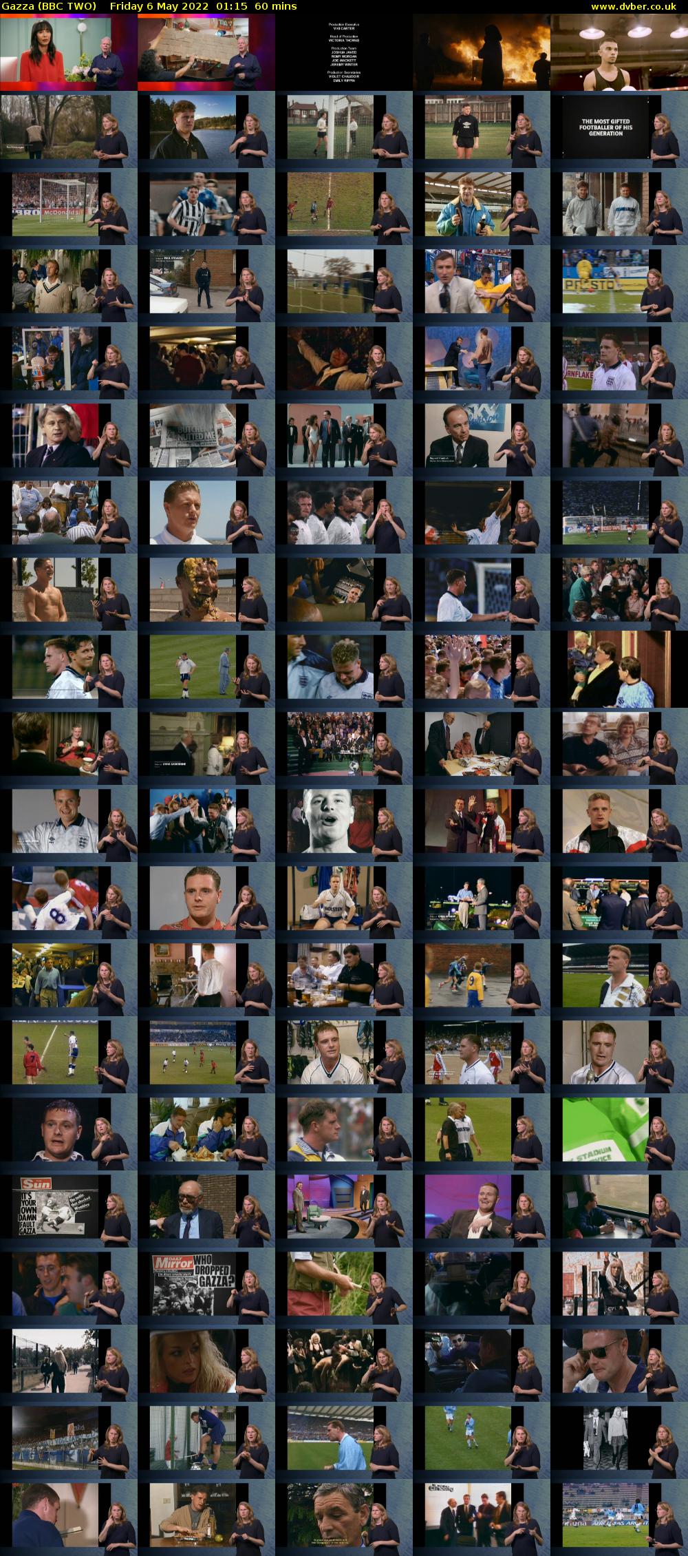 Gazza (BBC TWO) Friday 6 May 2022 01:15 - 02:15
