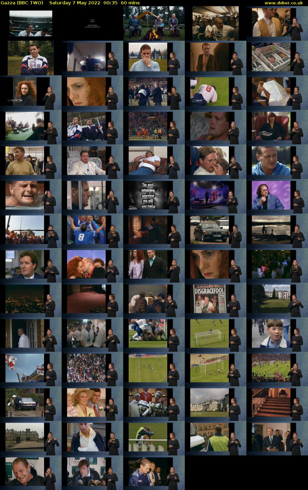 Gazza (BBC TWO) Saturday 7 May 2022 00:35 - 01:35