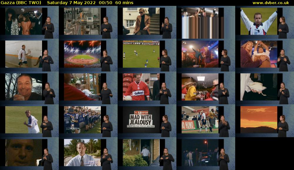 Gazza (BBC TWO) Saturday 7 May 2022 00:50 - 01:50